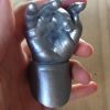 Silver baby hand cast